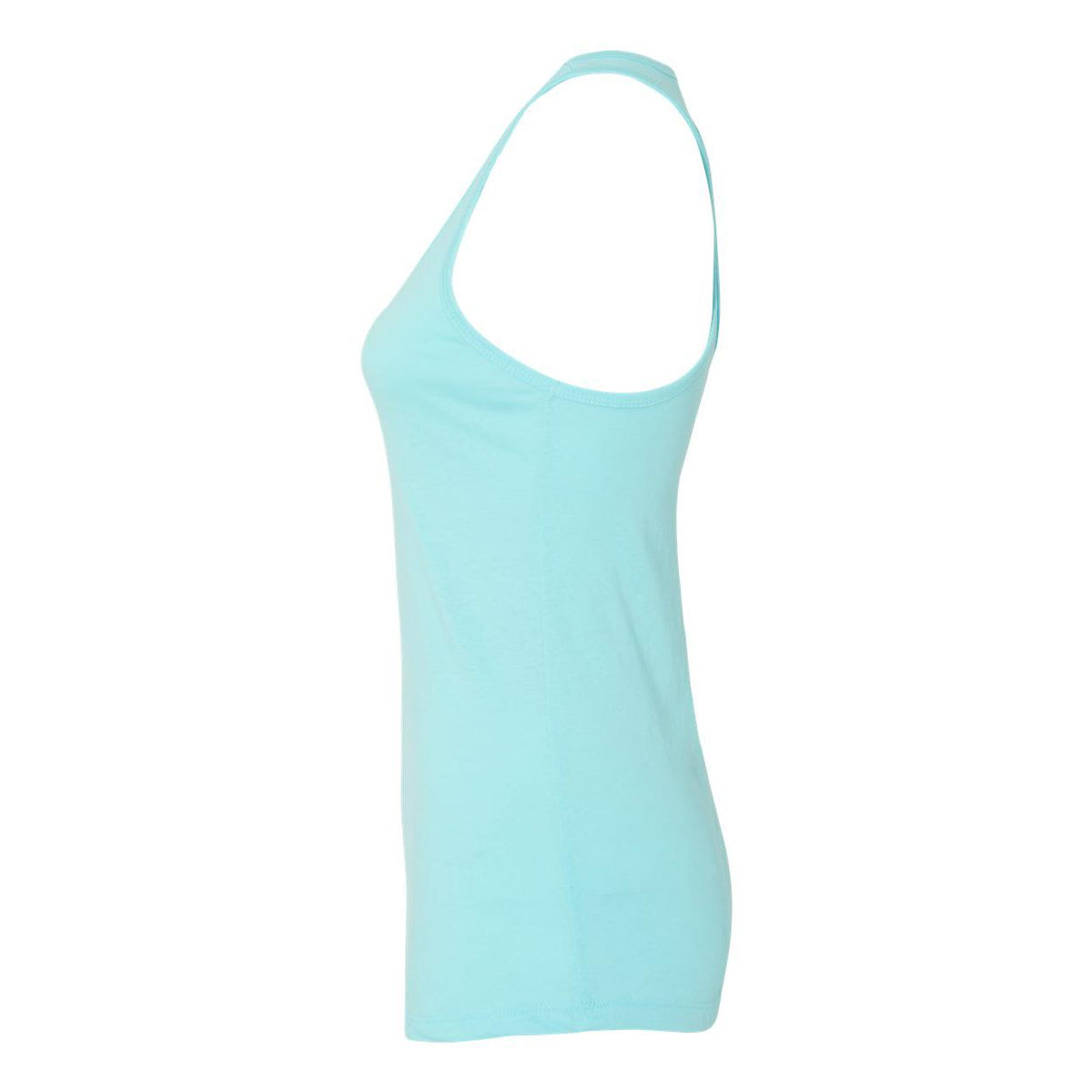 Next Level Women's Ideal Racerback Tank Top - Lightweight Jersey, Cancun Color, Size Large
