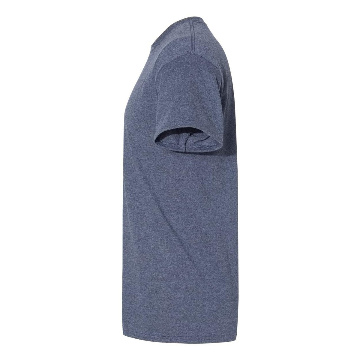GILDAN Camicia Sportiva Donna Heather Navy, XXL, Collo A Doppio Ago, Maniche E Orlo Rinforzati