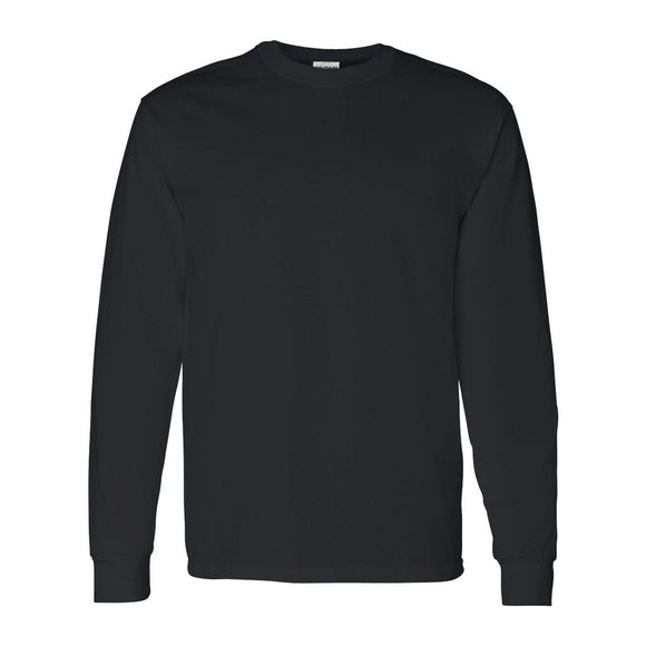 5400 Gildan Heavy Cotton™ Long Sleeve T-Shirt Black