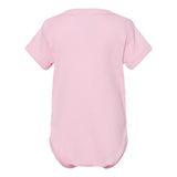 4400 Rabbit Skins Infant Baby Rib Bodysuit Pink