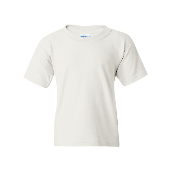 5000B Gildan Heavy Cotton™ Youth T-Shirt White