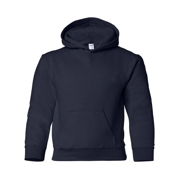 18500B Gildan Heavy Blend™ Youth Hooded Sweatshirt Navy