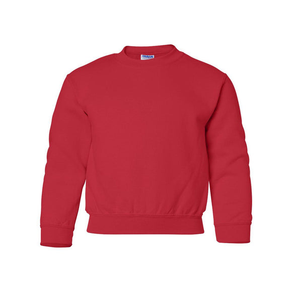 18000B Gildan Heavy Blend™ Youth Sweatshirt Red