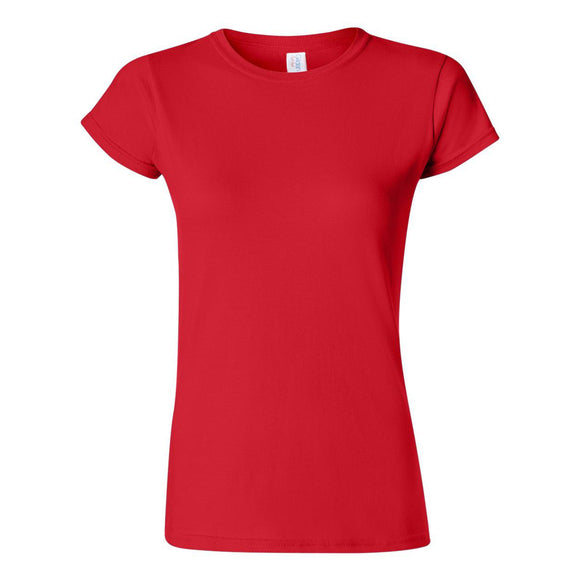 64000L Gildan Softstyle® Women’s T-Shirt Red