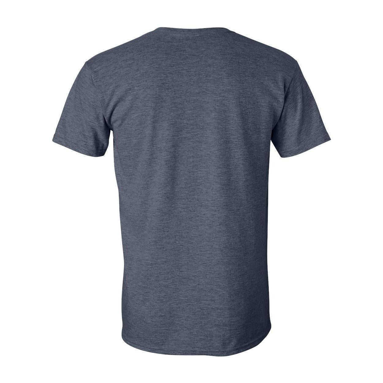 64000 Gildan Softstyle® T-Shirt Heather Navy – DETAIL Clothing TT