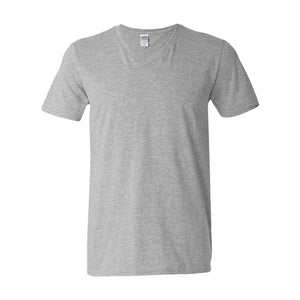 64V00 Gildan Softstyle® V-Neck T-Shirt Sport Grey