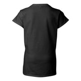 64V00L Gildan Softstyle® Women’s V-Neck T-Shirt Black