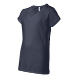 64V00L Gildan Softstyle® Women’s V-Neck T-Shirt Navy