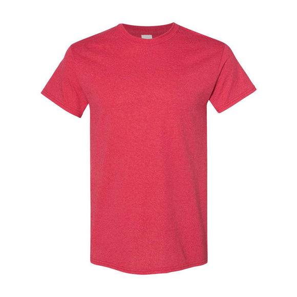 5000 Gildan Heavy Cotton™ T-Shirt Heather Red