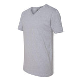 3200 Next Level Cotton V-Neck T-Shirt Heather Grey