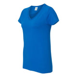 5V00L Gildan Heavy Cotton™ Women’s V-Neck T-Shirt Royal