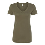 1540 Next Level Women's Ideal V-Neck T-Shirt Military Green