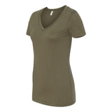 1540 Next Level Women's Ideal V-Neck T-Shirt Military Green