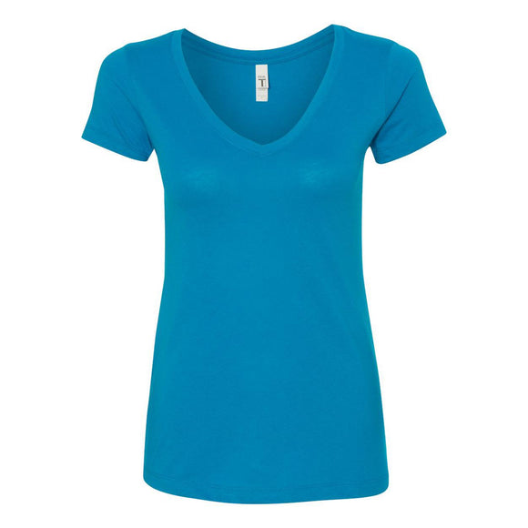 1540 Next Level Women's Ideal V-Neck T-Shirt Turquoise