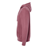 PRM4500 Independent Trading Co. Midweight Pigment-Dyed Hooded Sweatshirt Pigment Maroon