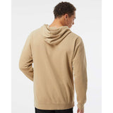 PRM4500 Independent Trading Co. Midweight Pigment-Dyed Hooded Sweatshirt Pigment Sandstone