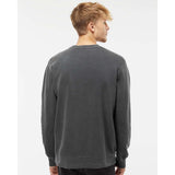 PRM3500 Independent Trading Co. Midweight Pigment-Dyed Crewneck Sweatshirt Pigment Black