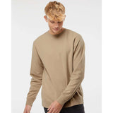 PRM3500 Independent Trading Co. Midweight Pigment-Dyed Crewneck Sweatshirt Pigment Sandstone