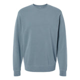 Independent Trading Co. Unisex Midweight Pigment-Dyed Crewneck Sweatshirt Pigment Slate Blue