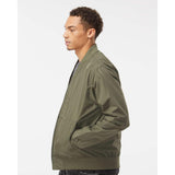 EXP52BMR Independent Trading Co. Lightweight Bomber Jacket Army