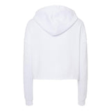 AFX64CRP Independent Trading Co. Women’s Lightweight Crop Hooded Sweatshirt White