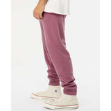 PRM50PTPD Independent Trading Co. Pigment-Dyed Fleece Pants Pigment Maroon