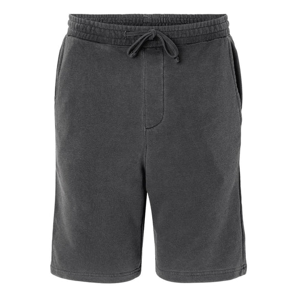 PRM50STPD Independent Trading Co. Pigment-Dyed Fleece Shorts Pigment Black