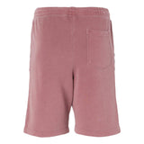 PRM50STPD Independent Trading Co. Pigment-Dyed Fleece Shorts Pigment Maroon