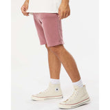PRM50STPD Independent Trading Co. Pigment-Dyed Fleece Shorts Pigment Maroon