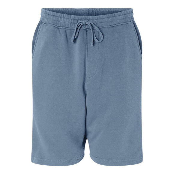 PRM50STPD Independent Trading Co. Pigment-Dyed Fleece Shorts Pigment Slate Blue