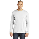 Anvil Gildan  100% Combed Ring Spun Cotton Long Sleeve T-Shirt. 949 White