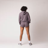D001HOOD Detail Unisex French Terry Hoodie Charcoal