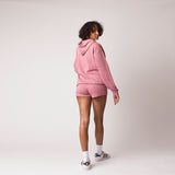D001HOOD Detail Unisex French Terry Hoodie Mauve