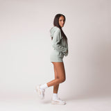 D001HOOD Detail Unisex French Terry Hoodie Sage