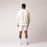 D001SWTR Detail Unisex French Terry Sweater Bone